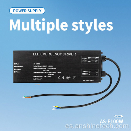 CB aprueba la fuente de alimentación de emergencia de 3-100 W